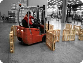 Truck Pallet Stacking
