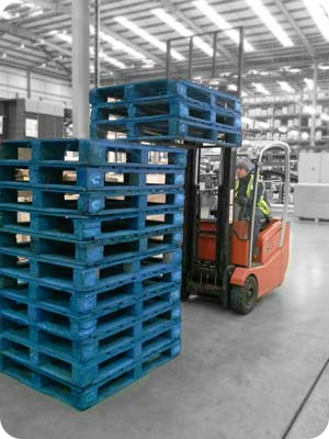 Truck Pallet Stacking